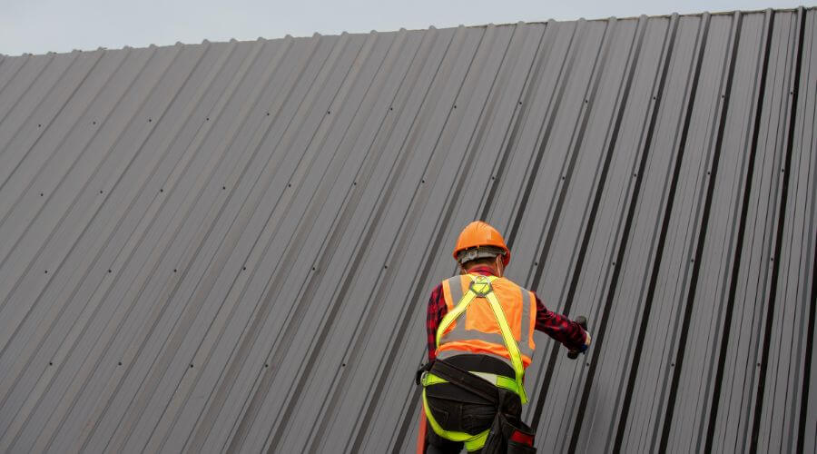 Professional metal roof installation services in Camden, TN